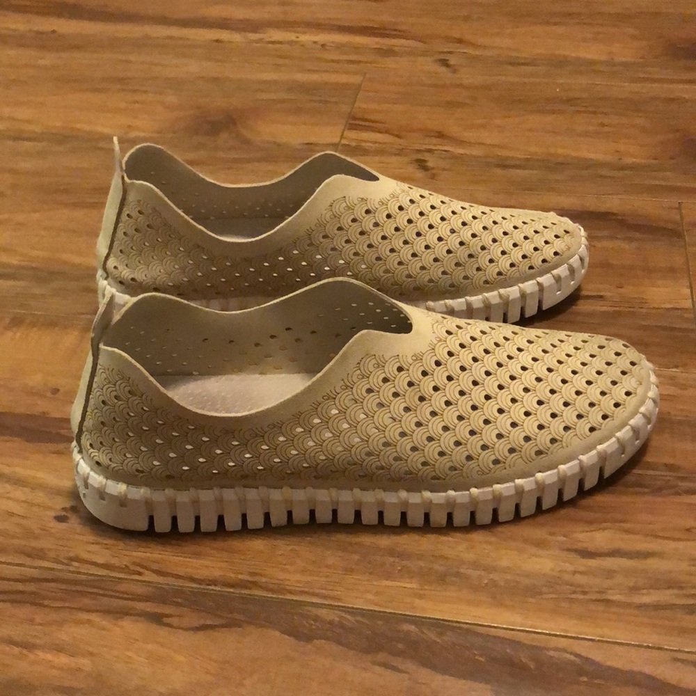 Ilse Jacobsen sneakers, tan, size 39 / 8.5